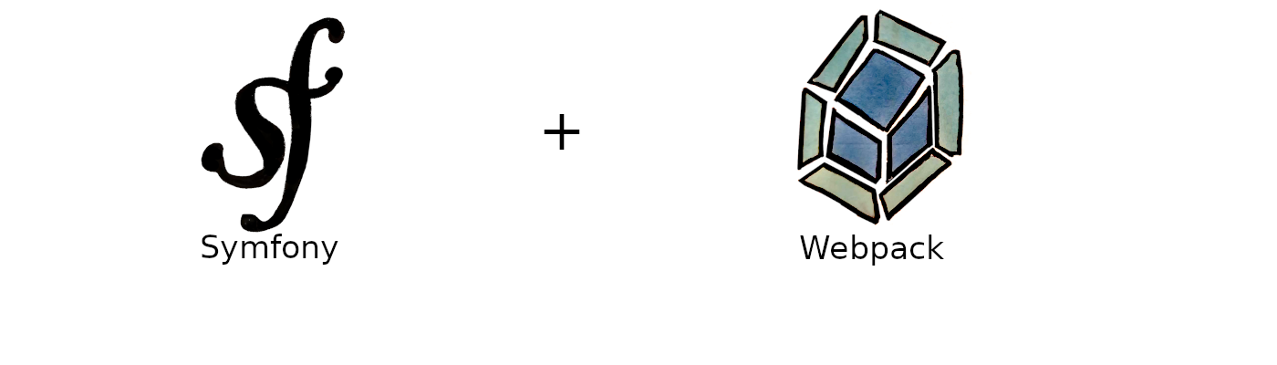 symfony and webpack logo - ekweb.fr